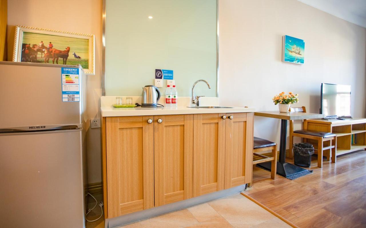 Songhua Lake Qingshan Snow View Apartment Jilin Bagian luar foto