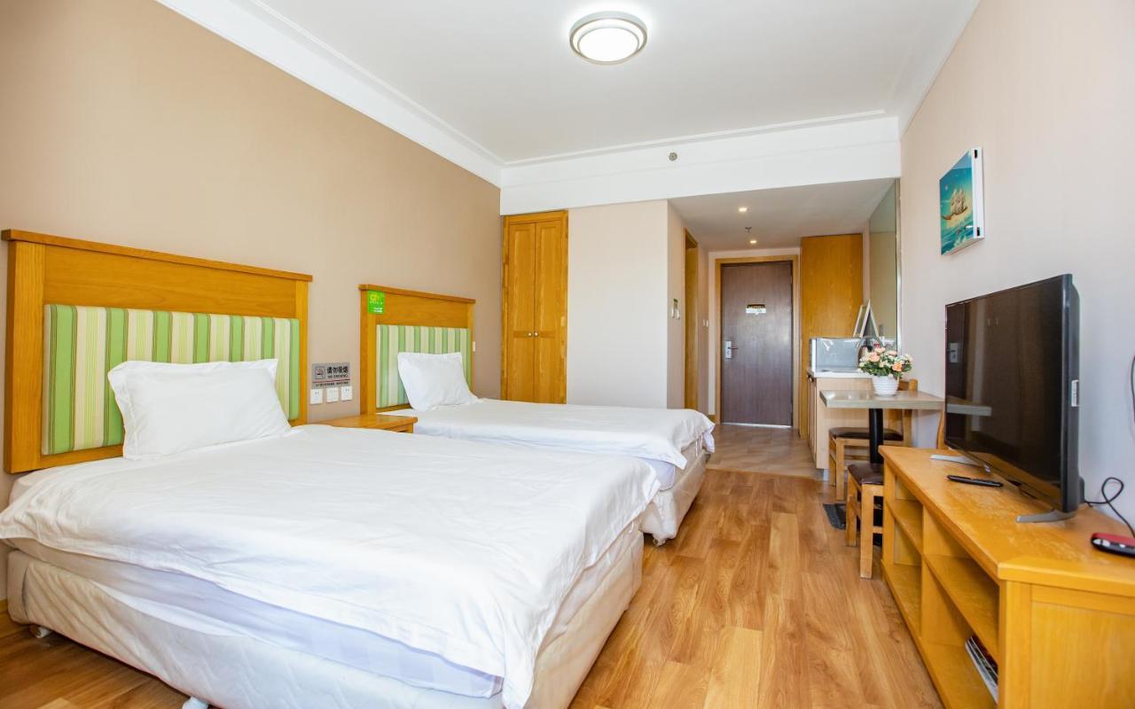Songhua Lake Qingshan Snow View Apartment Jilin Bagian luar foto