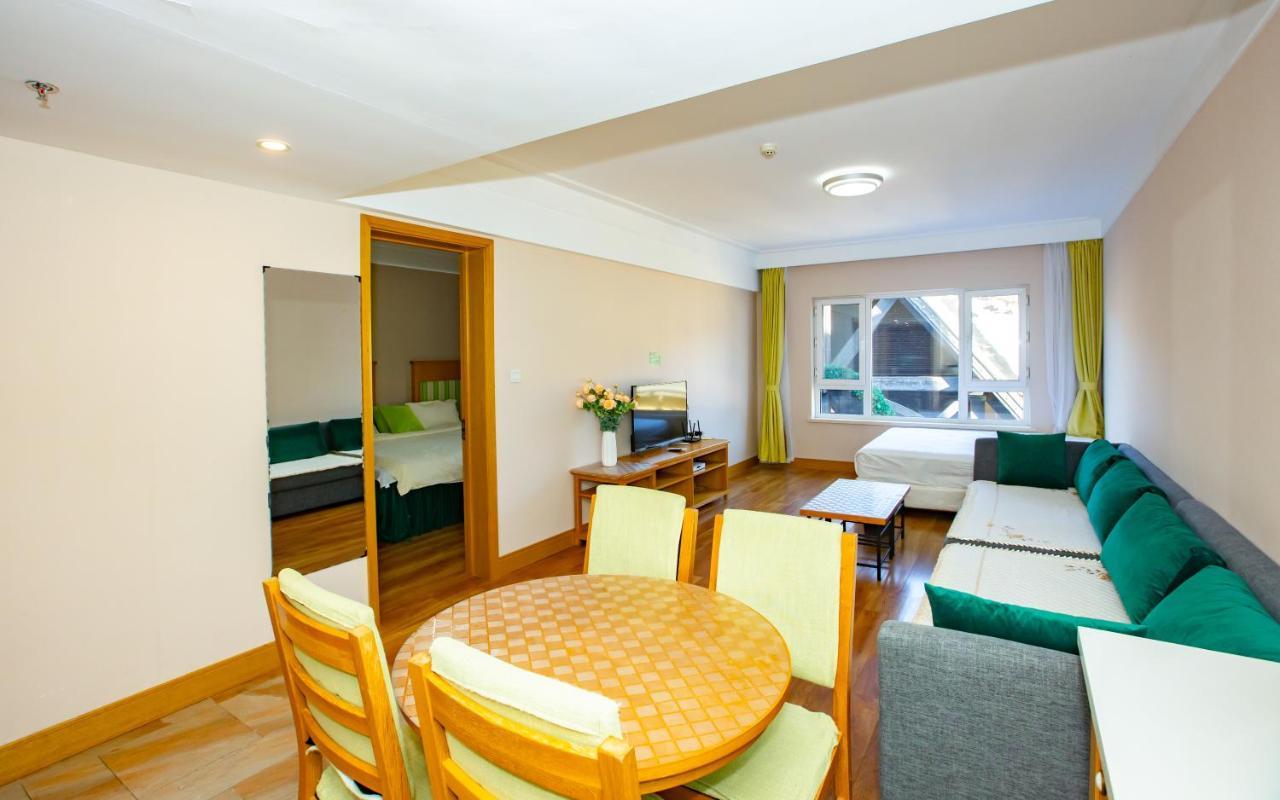 Songhua Lake Qingshan Snow View Apartment Jilin Bagian luar foto