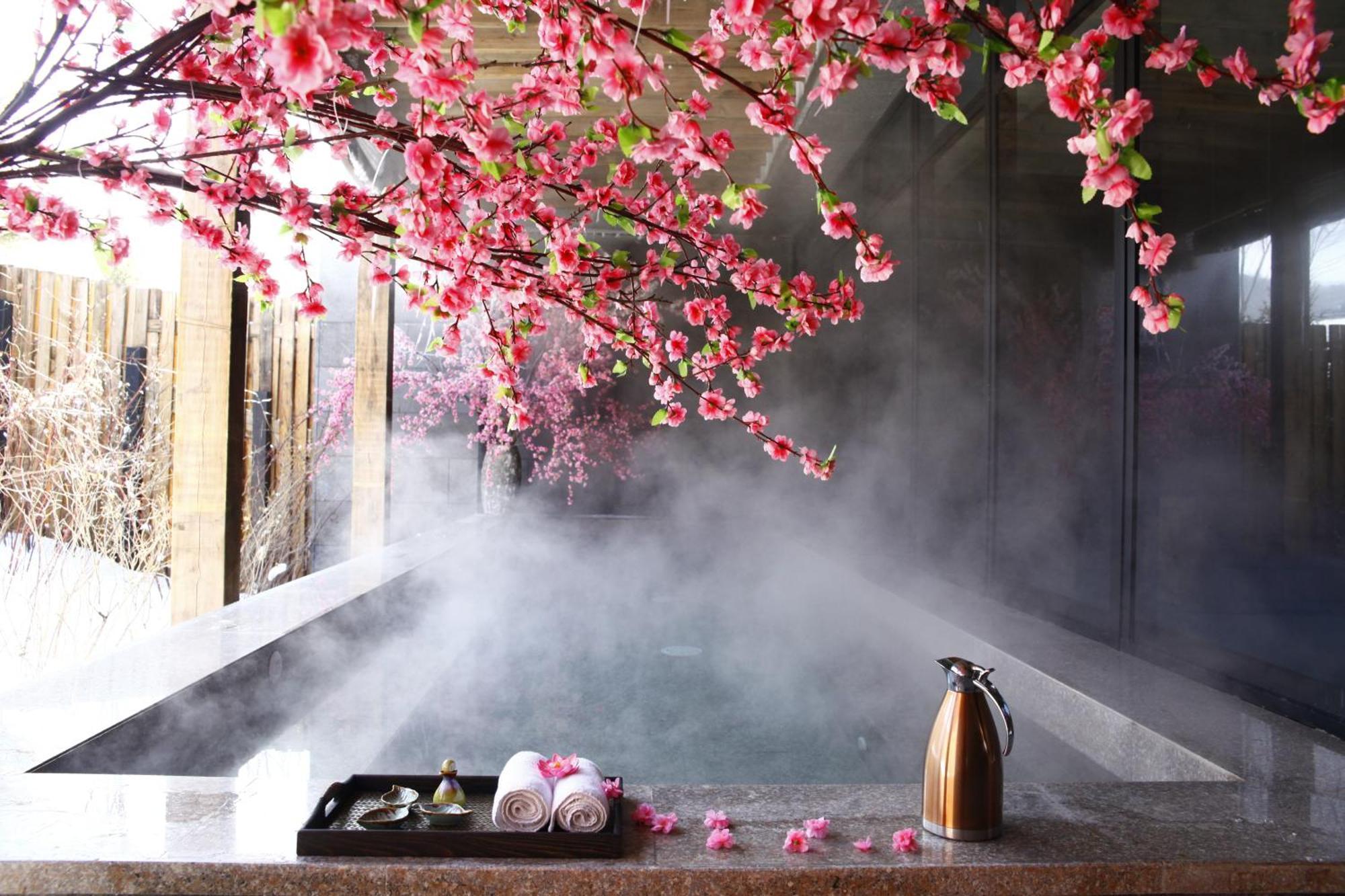 Songhua Lake Qingshan Snow View Apartment Jilin Bagian luar foto